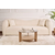 Hanah Home Klub sto Clara, 75x40x75 cm, Boje hrasta