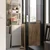 JOSTEIN Vrata/bočni/zadnji paneli, unutra/spolja bela, 40x42x82 cm
