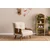 ATELIER DEL SOFA Sofa-krevet sa 1 sedaljkom Cosmo Single Cream