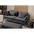 Atelier del Sofa Trosed Flexy, 195 x 100 x 75 cm, Antracit