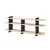 Hanah Home komoda Flusso, 170 cm, travertin / orah