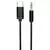 Gembird CCA-CM3.5M-1.5M USB-C kabal na stereo 3.5 mm AUX, 1.5 m, Crni