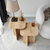 HANAH HOME Set pomoćnih stočića Blues Oak
