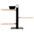 Vilde 139213 - Trospratni stalak za torte od bambusa sa ?inijom - 32 × 32 × 26,5