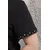 Trendyol Curve Ženska majica Tbbss25Bf00077, Crna
