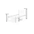 Woody Fashion Single Bedstead K90 - White (90 x 200)