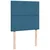 Box spring krevet s madracem plavi 90x190 cm baršunasti