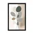 Plakat abstraktne botanične oblike No1 - 60x90 silver