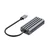 Adapter UNITEK USB-C na RJ45 5Gbps, M/F, siv