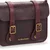 Dr. Martens 7IN/18CM SATCHEL CHERRY RED CRAZY HORSE FLORAL EMBOSS Bordo