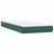 Vidaxl Box spring postelja z vzmetnico temno zelena 80x220 cm žamet