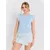Sinsay - Bluza s ukrasnim rukavima - bledoplavo