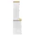 Kreveta Corona Bijelo 100 x 48,5 x 179 cm Čvrsto borovo drvo