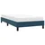 Vidaxl posteljni okvir brez vzmetnice temno modra 90x220 cm žamet