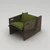 Hanah Home Fotelja Winner, 74x57x92 cm, Braon