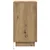TV ormarić s LED svjetlima boja artisan hrasta 38x34x65 cm