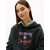 Tommy Jeans Majica roza/črna/bela