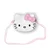 Northix Plišasti nahrbtnik Hello Kitty z nastavljivimi naramnicami, mehak material