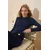 Trendyol Modest Ženska haljina Tctss26Eb00014, Tamnoplava