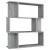 Greatstore Knjižna omara/pregrada siva sonoma 80x24x96 cm inženirski les
