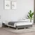 shumee vidaXL Posteljni okvir brez vzmetnice temno siv 120x190 cm blago