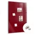 tulup.si Magnetna tabla Bordo barva 60x90 cm