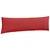 Jastučići za sofu 2 pcs Crvena 145 x 40 cm tkanina