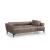 Atelier del Sofa Trosed na razvlačenje Hamlet 95x77x230cm Svetlobraon