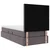 Krevet s od storage s madracem Siva 90 x 190 cm Lažna koža