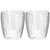 shumee 2x Dvostenski termo kozarci za espresso kavo 120 ml