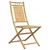 Sklopive vrtne stolice 2 kom 46 x 66 x 99 cm od bambusa