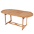Vrtni stol 180 x 90 x 75 cm masivna tikovina