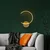 Opviq Moon 13329 Zidna lampa, Zlatna