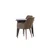 Venture Design Jedilna miza in stol komplet Tempe in Tomorrow 75x80x80 cm črno rjava
