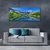 tulup.si Slika na platnu Mountain lake landscape 120x60 cm