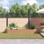 Vidaxl Dvignjena gredica Rjava 320 x 80 x 44 cm Jeklo