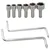 WMC TOOLS Set izvijačev s bitom
