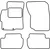 Textile car mats Mitsubishi Lancer 2007-2017