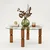 Hanah Home Klub sto Kei 80x40x80cm Orah