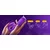 SuperLove Powerful Thrusting Wearable Dildo with Remote Purple