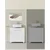 Songmics Kopalniška omarica 60x30x60 cm Bela
