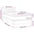 Vidaxl Box spring postelja z vzmetnico taupe 100x200 cm blago