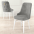 HANAH HOME Set 6 stolica Pare Grey White