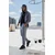 Authentic Le Jogger Majica črna/bela