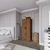 Hanah Home Garderober Easy 1600-57, 60x174.8x47 cm, Smeđe boje