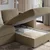 VIMLE Sofa trosed, s lenjivcem/Johanneshov smeđebež