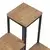 Hanah Home Polica 34x39x65cm Bež-Crna