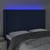 LED uzglavlje plavo 147 x 16 x 118/128 cm od tkanine