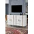 Hanah Home komoda Ilay 120, 120 cm, bela / zlatna