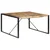 Vidaxl Jedilna miza 140x140x75 cm robusten mangov les